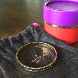 Kate Spade idiom Bangle